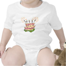 Birthday Cake Bodysuits