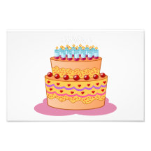 Birthday cake clipart photograph