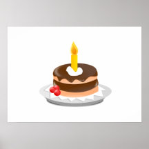 Birthday Cake Posters