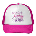 Birthday Diva Mesh Hat