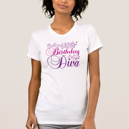 Birthday Diva Tshirts