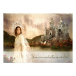 Birthday or Wedding Shower Fantasy Invitation