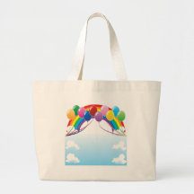 Birthday Party Balloons Tote Bag