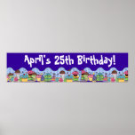 Birthday Party Banner Posters