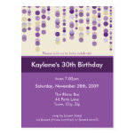 BIRTHDAY PARTY INVITATION :: discotek 7 Post Cards
