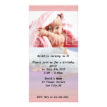 birthday party invitation photo greeting card