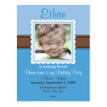 BIRTHDAY PARTY INVITATION :: prettily 3 Post Card