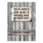 Birthday Party Invitations