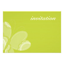 BIRTHDAY PARTY INVITES :: flutterby butterfly 4L