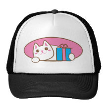 Birthday present Catty Walnut Mesh Hats