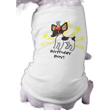Birthday Rat Terrier / Toy Fox Terrier Doggie T Shirt