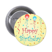 Birthday wishes - Pin button