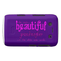 Birthdays Parties Christmas Beautiful Grandmother Case-Mate Blackberry Case
