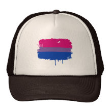 Bisexual Pride Colours Hats