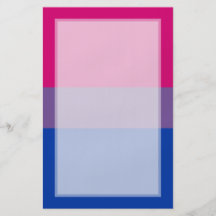Bisexual Pride Flag Personalised Flyer
