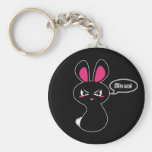 Bite Me Bunny keychains