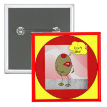 Biting Olives Button