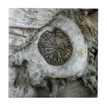 Bizarre tree abstract round shape tiles