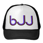 BJJ - Brazilian Jiu Jitsu - Coloured Letters Hat