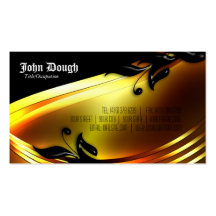 Black and Gold Business Card (2)
