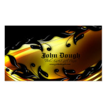 Black and Gold Business Card (3)