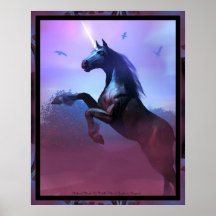 Black and Majestic By Michelle Wilder Print