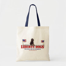 Black and Tan Coonhound Canvas Bag
