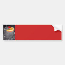 Black and White Cocktail Drink Bumper Stickers