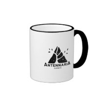 Black and White Egg Character Coffee Mug