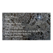 Black And White Granite Texture Business Card Templates