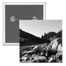 Black And White Landscape 4 Buttons