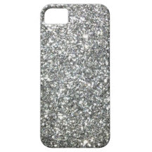 Black and White "Silver" granite Pattern iPhone 5 Cases