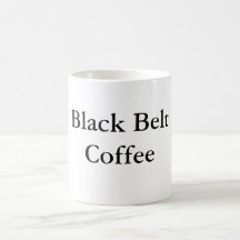 Black Belt Coffee Coffee Mugs