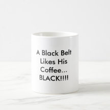 Black Belt Coffee Mug
