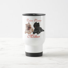 Black & Brown Cairn Terriers Mothers Day Coffee Mugs