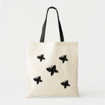 Black Butterflies Bags