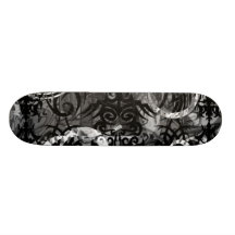 Black Callig Custom Skateboard