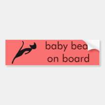 black cat bumper sticker