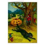 Black Cat Greeting Cards