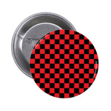 Black checkers on red background buttons