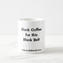 Black Coffee Coffee Mugs