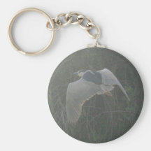 Black-crowned Night-heron 3 Keychain