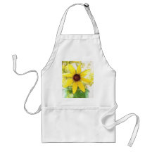 Black Eyed Susan Bouquet Aprons