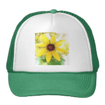 Black Eyed Susan Bouquet Hat