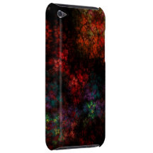 Black Garden Fractal iPod Touch Case