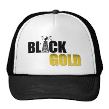 Black Gold Oil Hats