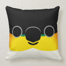 Black-headed Caique Pillows