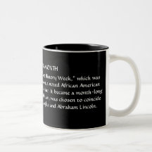 Black History Month Fact Mug - Customised