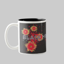 Black Hole Recordings "Fire" Black mugs