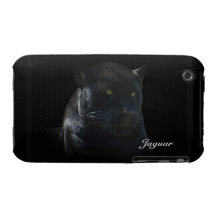 Black Jaguar Wild Cat Animal-Lover iPhone Case iPhone 3 Case
